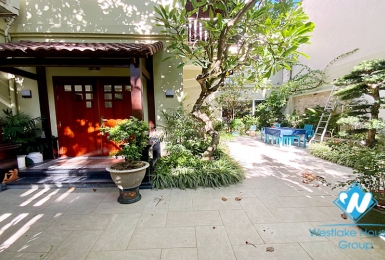 Good condition and fully furnished house for rent in Tay Ho District, Hanoi